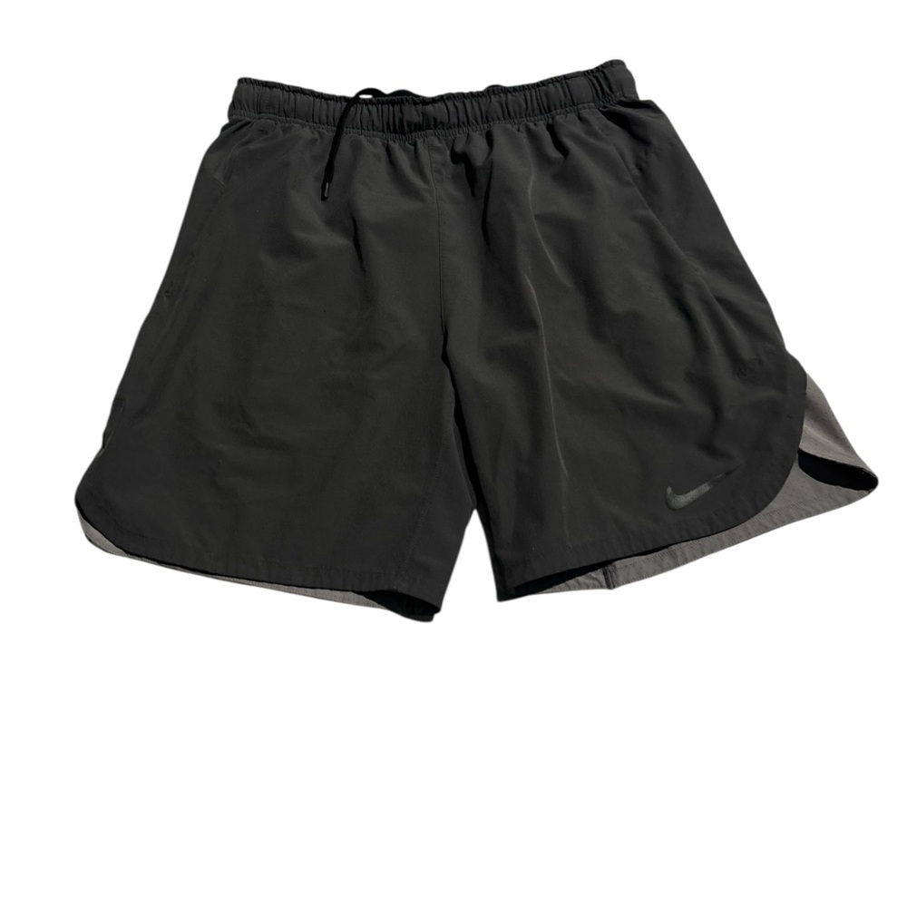 Nike Men's Gray Athletic Shorts Drawstring Size Large